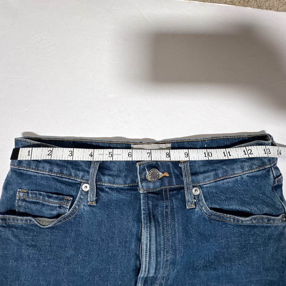 Everlane The Original Cheeky Jean Blue Cropped High Rise 26 - Picture 8 of 12